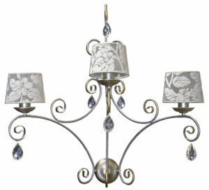 Aplique Reina de 3 luces