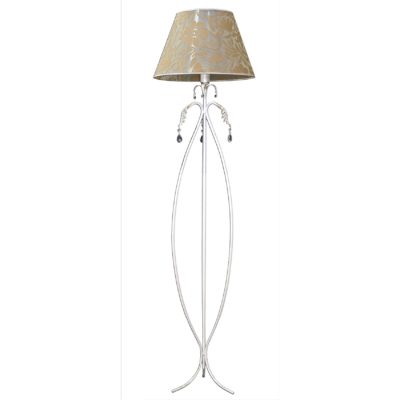 Lámpara pie salón realeza 1 luz