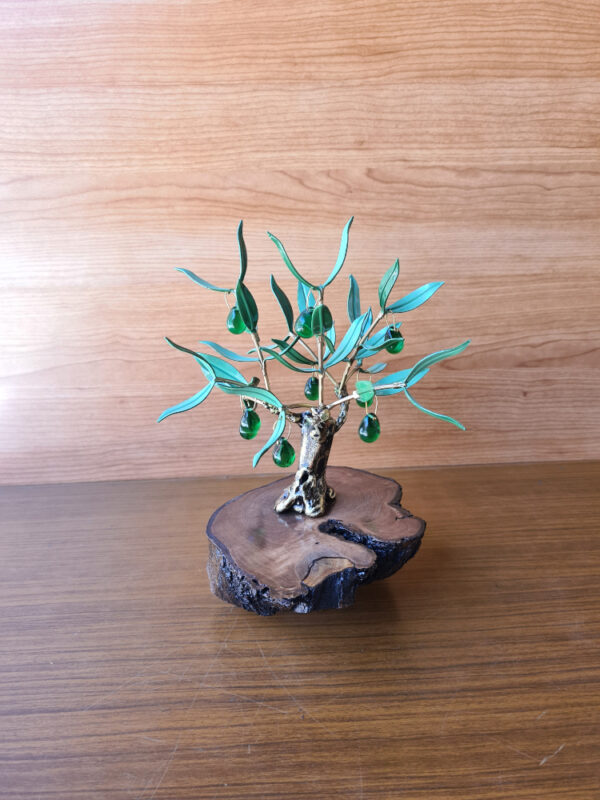 Olivo Pequeño con base de madera - Imagen 3
