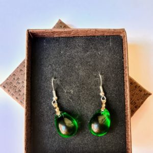 Pendiente de Aceituna de Olivo