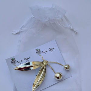 Broche de Olivo Plata