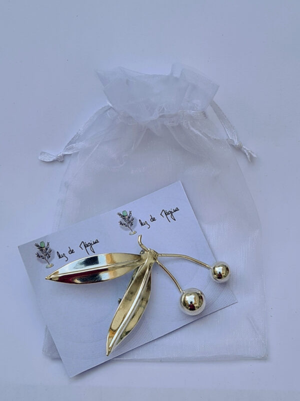 Broche de Olivo Plata - Imagen 2