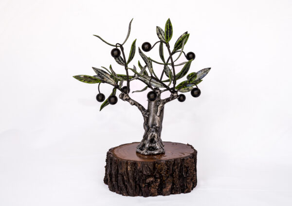 Olivo Pequeño con base de madera - Imagen 6