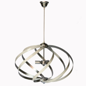 Colgante espiral de 3 luces