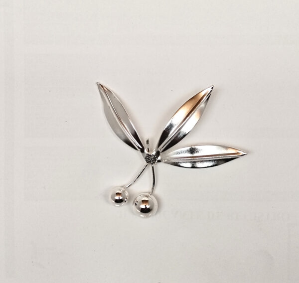 Broche de Oliva en Plata - Imagen 2