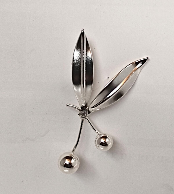 Broche de Olivo Plata
