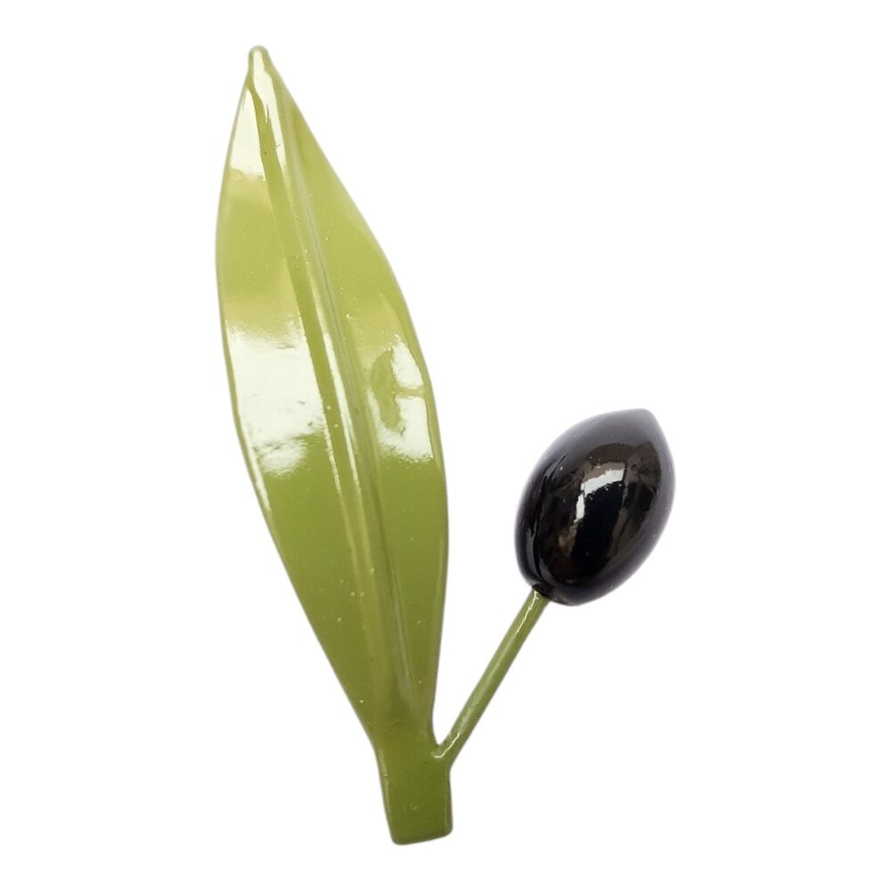 pin hoja y aceituna picual negra